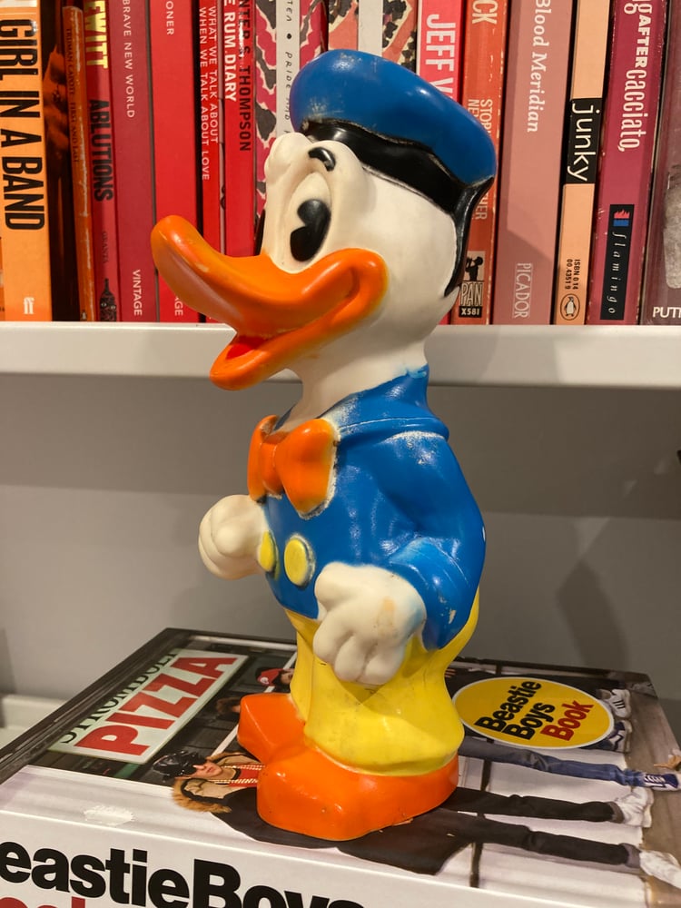 Image of Vintage rubber Donald Duck