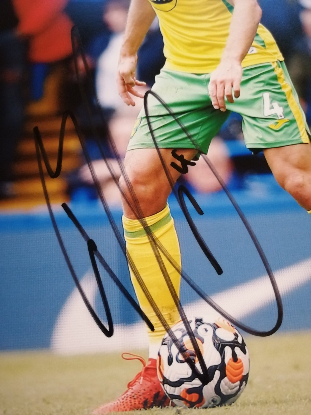 Ben Gibson Norwich City Football Signed