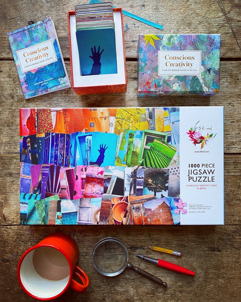 Image of Conscious Creativity Cards and Jigsaw Bundle
