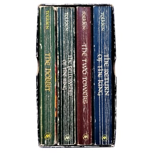 Heroic Tales - JRR Tolkien: The Hobbit + The Lord of the Rings Trilogy 1970's Boxed Set