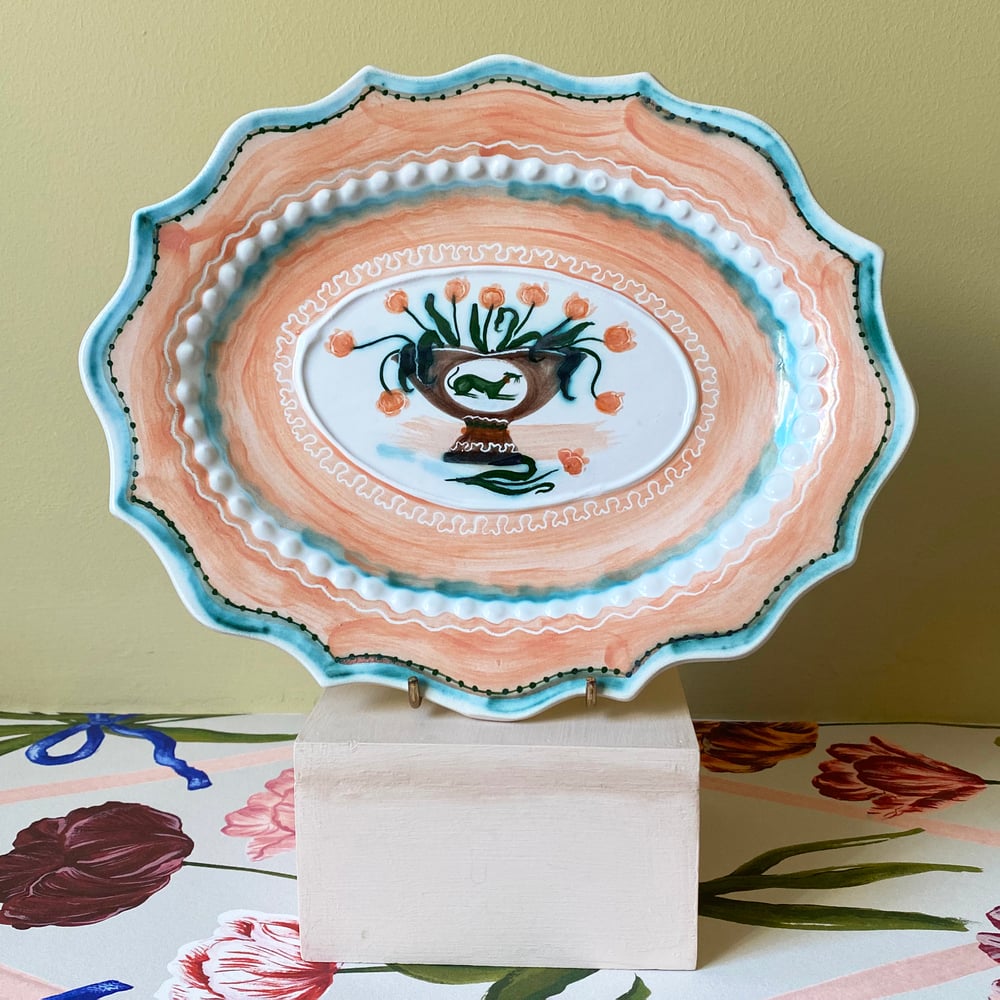 Image of Romantic Vase - Romantic Platter