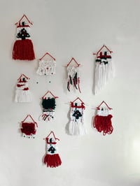 Image 2 of Woven Holiday Ornaments/Mini Wall Hangings (70% OFF)