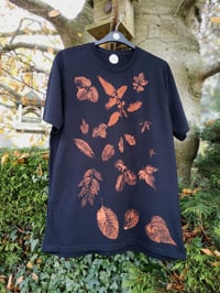 Men's leaf print T