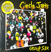 Image 1 of Circle Jerks ‎– "Group Sex" Lp  (40th  Anniversary)