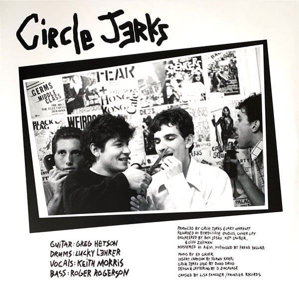 Image of Circle Jerks ‎– "Group Sex" Lp  (40th  Anniversary)