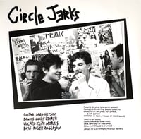 Image 4 of Circle Jerks ‎– "Group Sex" Lp  (40th  Anniversary)