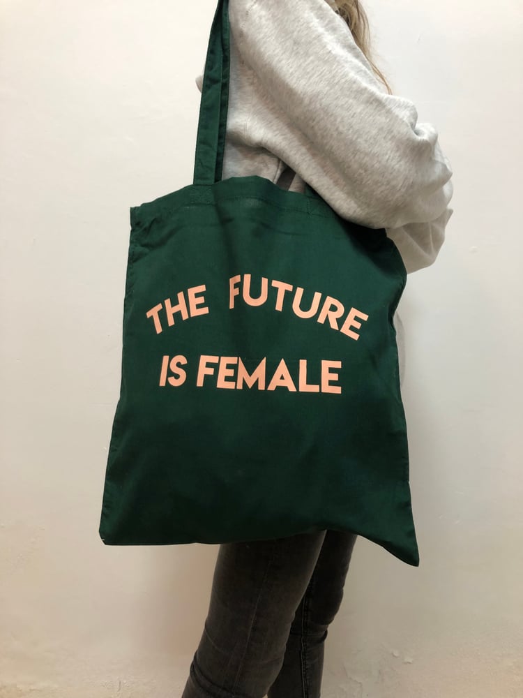 Image of Totebag FUTURE IS FEMALE verda