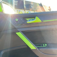 Image 2 of X4 Vw Golf Mk7 And Mk7.5 golf all models Interior Grab  handles overlay.