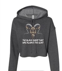Black Sheep - Ladies Crop Hoodie