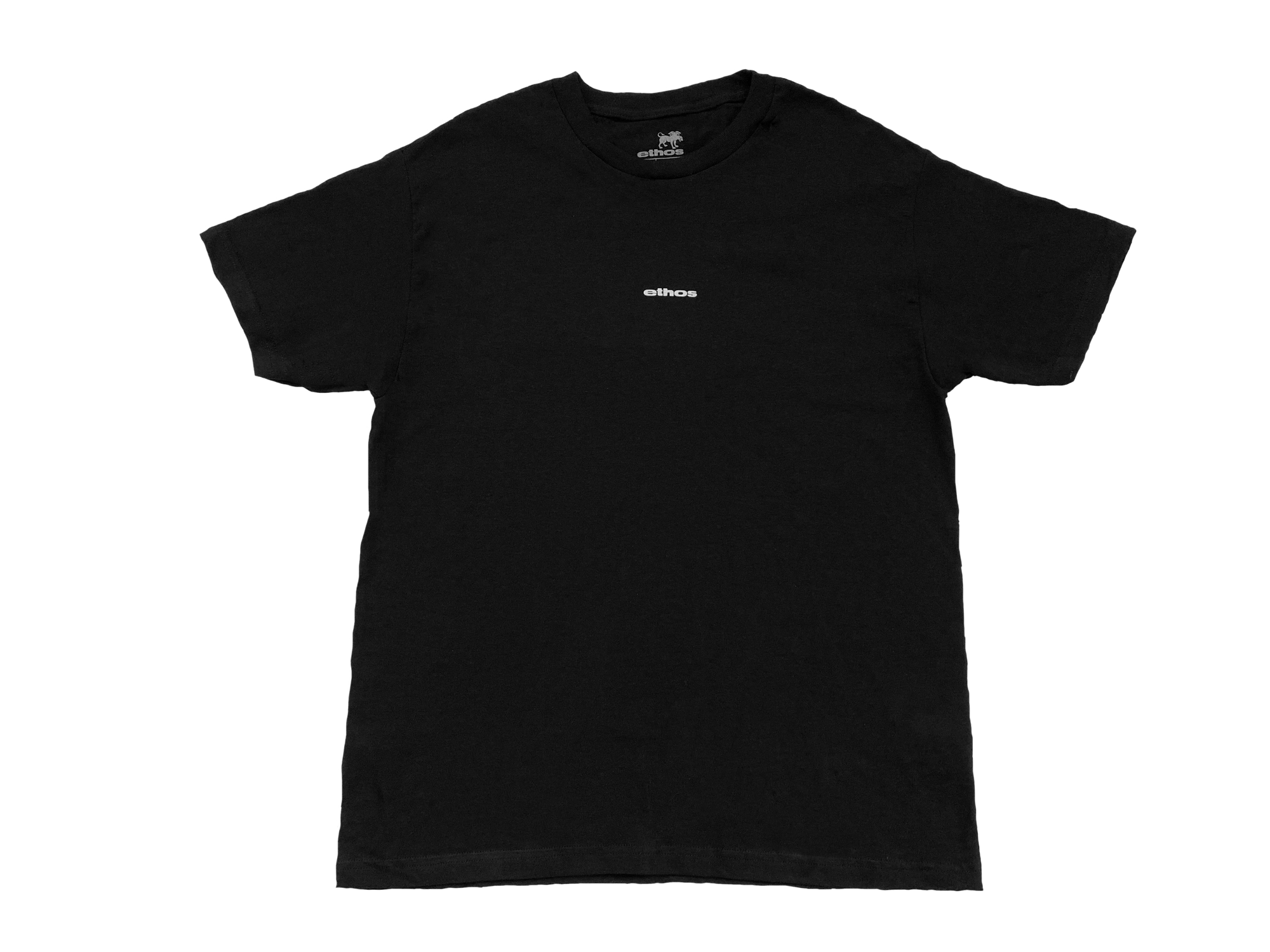 Image of Ethos Logo Black T-Shirt - Black