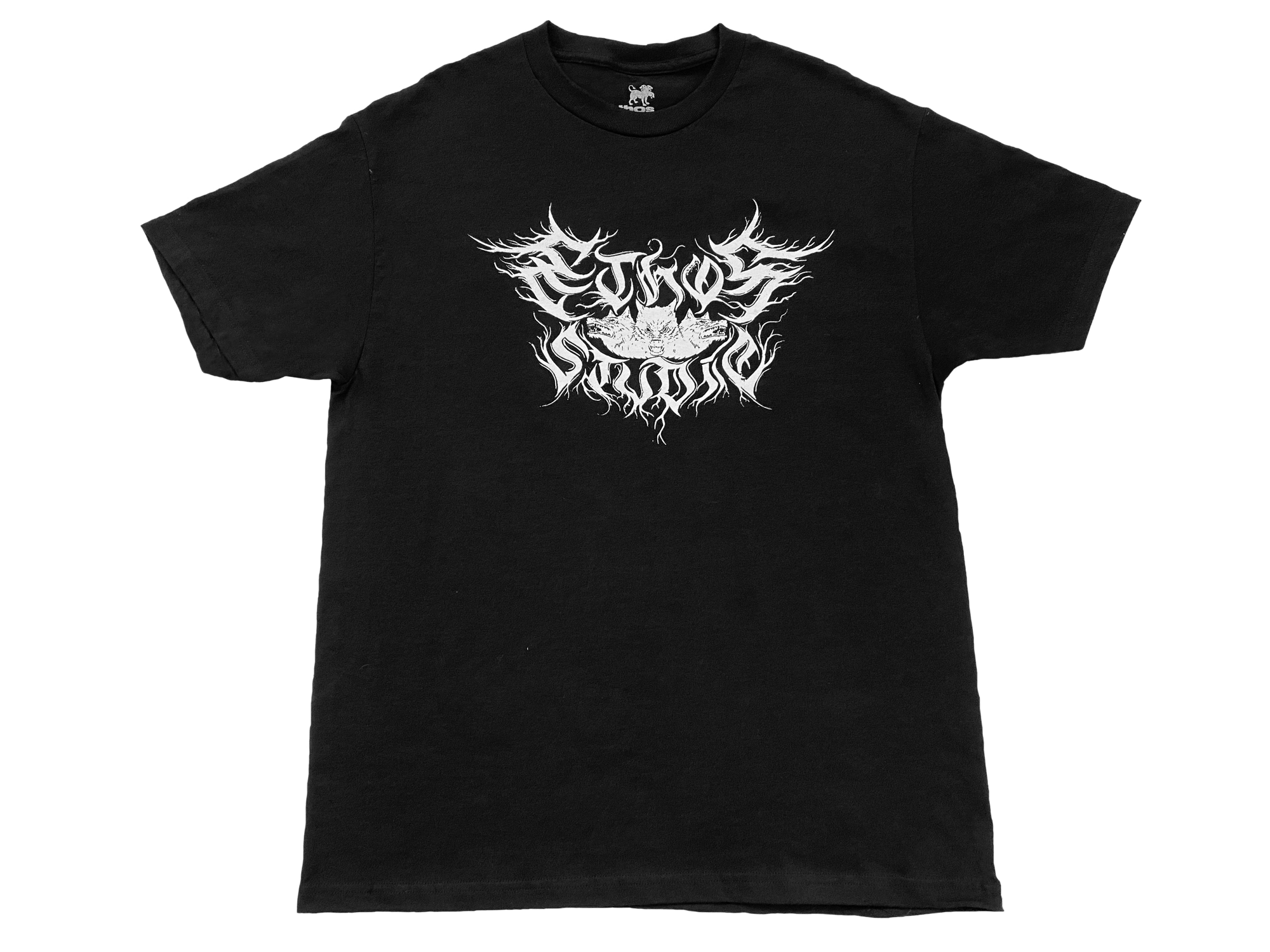 Image of Ethos Metal Logo T-Shirt - Black