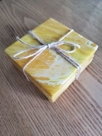 Image 3 of Yellow Fire Coasters