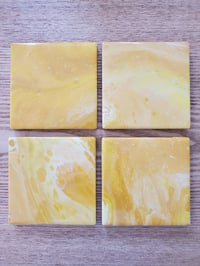 Image 1 of Yellow Fire Coasters