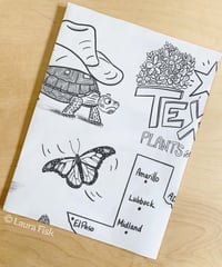 Image 4 of Texas Plants and Animals Giant Coloring Sheet