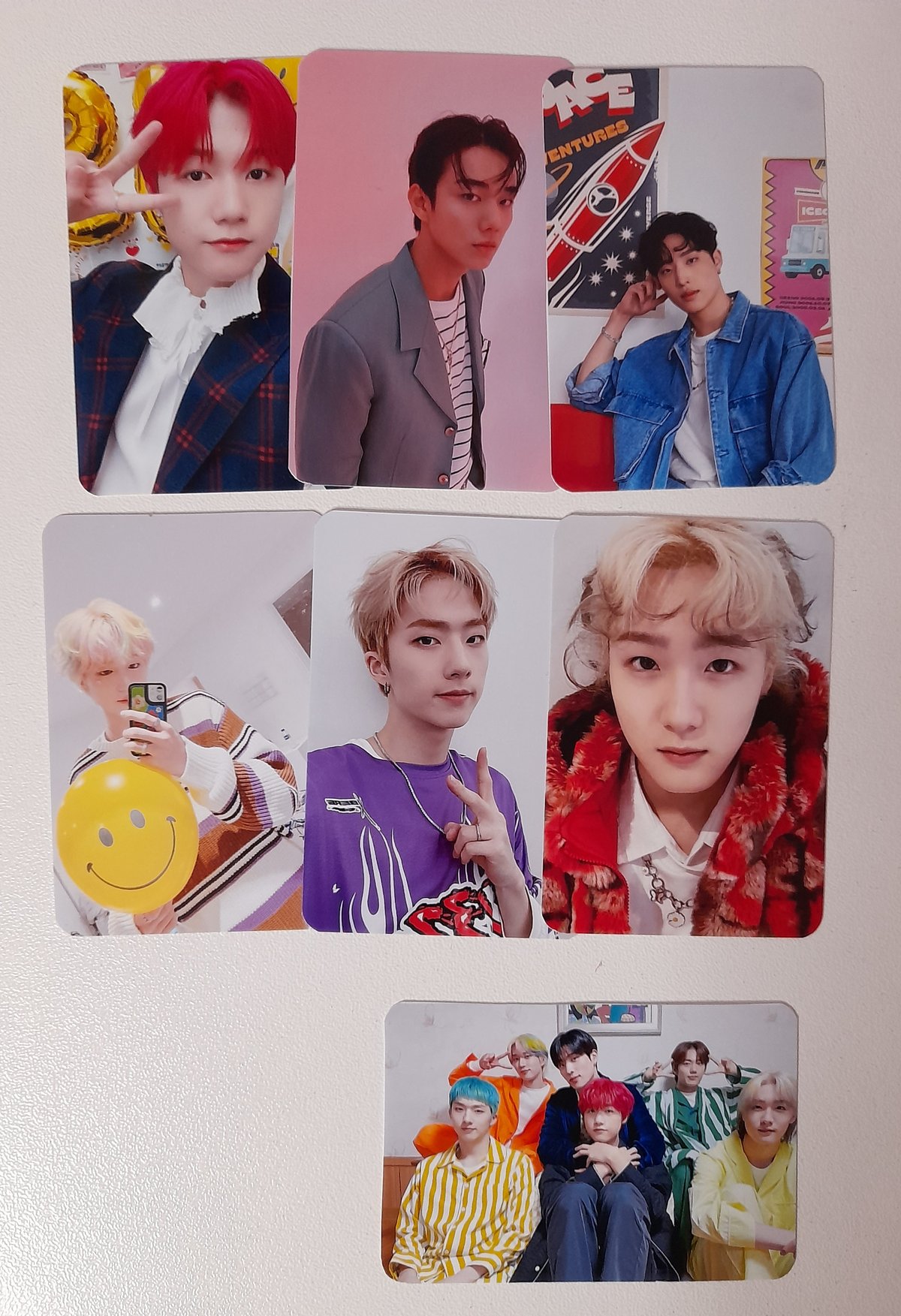 P1Harmony Set In Photocard Template