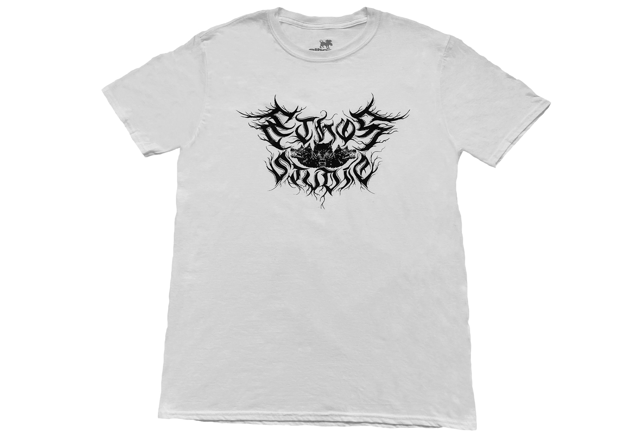 Image of Ethos Metal Logo T-Shirt - White