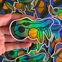 Image 2 of Holographic Florida Stickers (Free Shipping) 