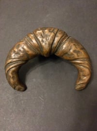 Image 3 of Bronze "Croissant" Door Handle