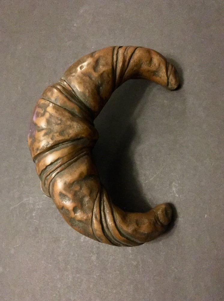 Image of Bronze "Croissant" Door Handle (Reserved)