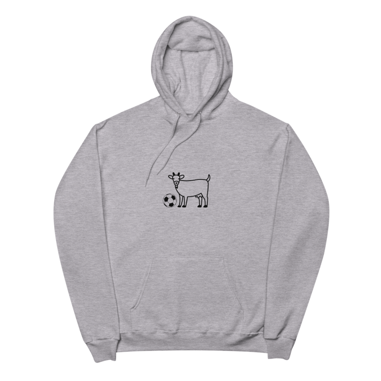 Messi Ballon d'Or Hoodie Gray