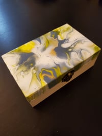 Image 1 of Blue and Yellow Box