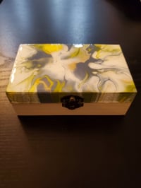 Image 2 of Blue and Yellow Box