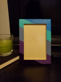 Image 3 of Purple Divided Frame