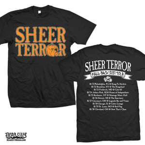 Image of SHEER TERROR "Fall Back Tour" T-Shirt