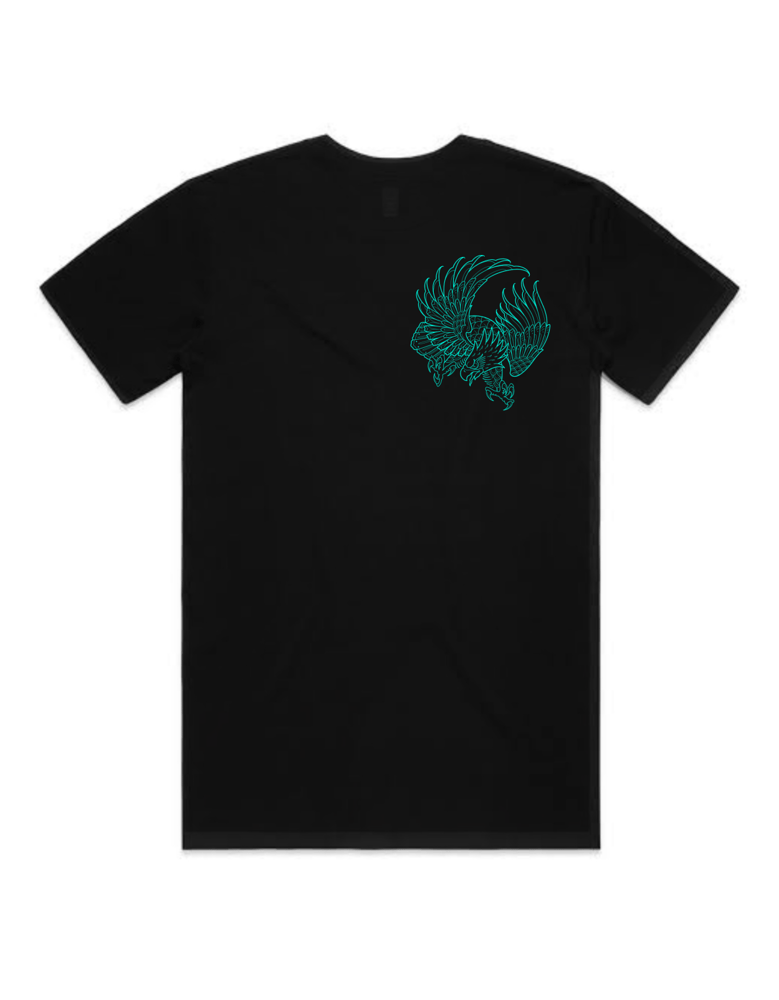 Image of Conspiracy Eagle Tee (Black)