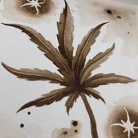 Image 2 of Leaf | Original Ink  Painting
