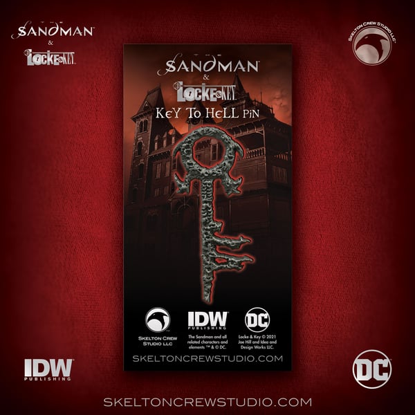 Image of Locke & Key/Sandman: The Key to Hell Pin!