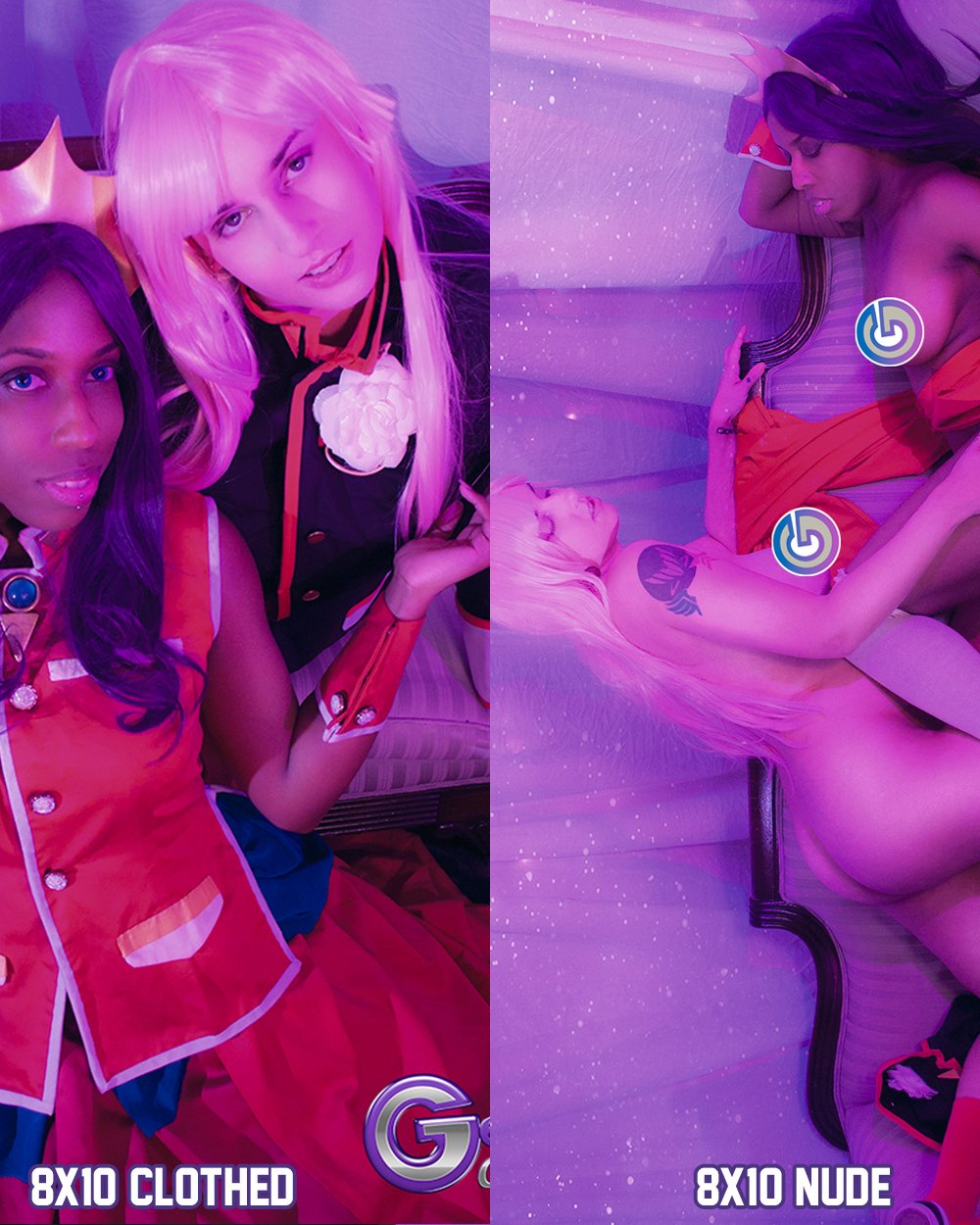 Alice Malice and Katrea Lux Prints from the Set "Her Prince"