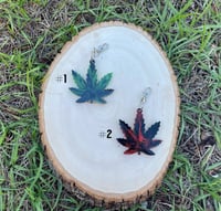 Pot Leaf Keychains (opaque)