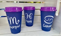 Zodiac Hot Color Changing Cups (water signs)