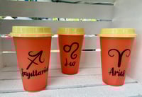 Zodiac Hot Color Changing Cups (fire Signs)
