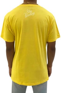 Image 2 of Stay Winning Never Losing Trophy Yellow Tee