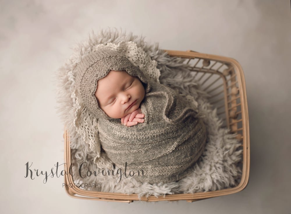 Image of Wrapped Newborn Session