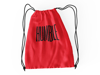 Red HUMBLE Drawstring Bag
