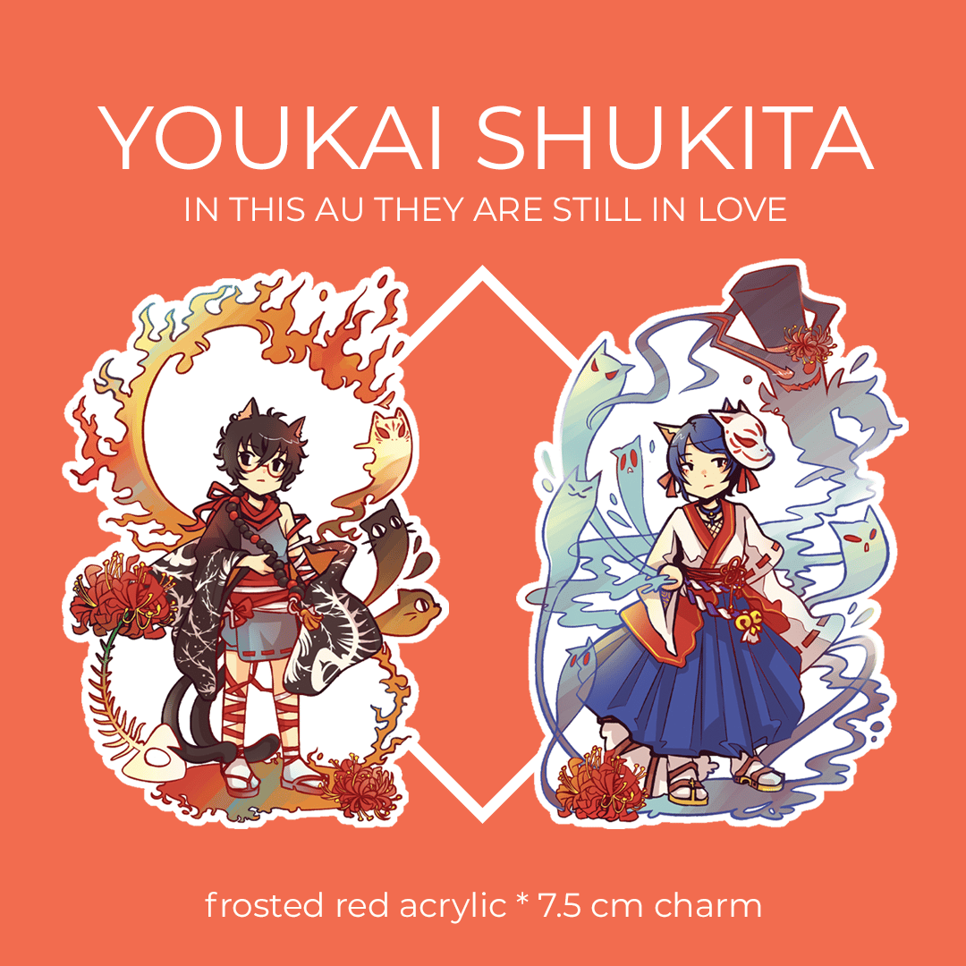 Shukita Youkai Charm Set