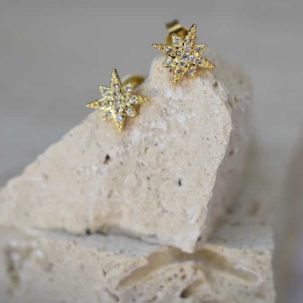 Image of CZ STAR STUDS