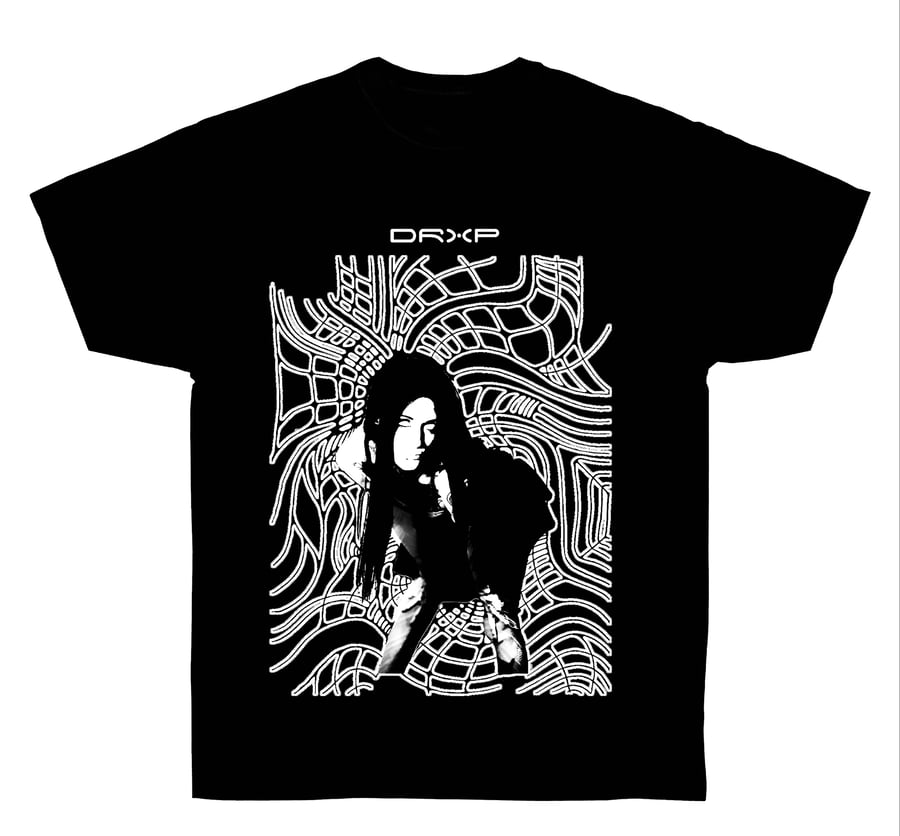 Image of GIRL TEE BLACK AND WHITE