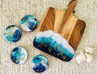 Image 2 of Sunshine Coast - Resin Cheeseboard & Coasters Workshop - Sold Out 