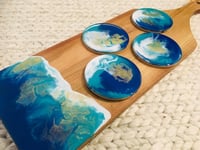 Image 1 of Sunshine Coast - Resin Cheeseboard & Coasters Workshop - Sold Out 