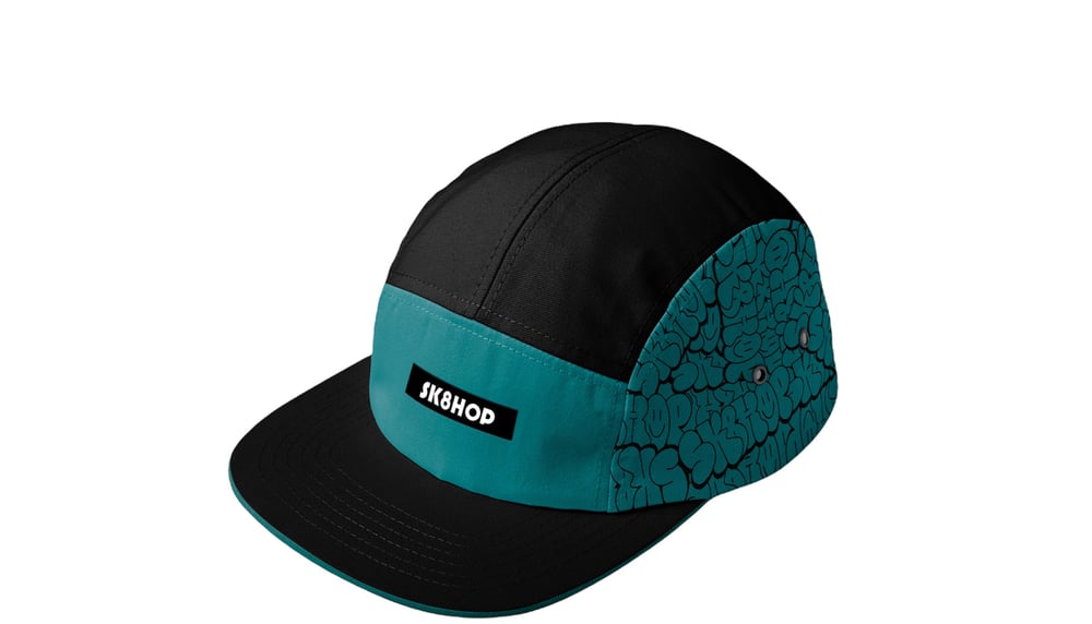 SK8HOP 5 Panel Throw Up Hat