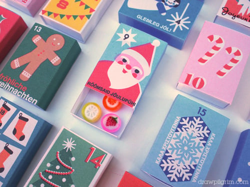 PDF Matchbox Advent Calendar