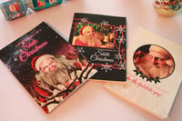 3 pack of Santa You Deserve Christmas Card Collection