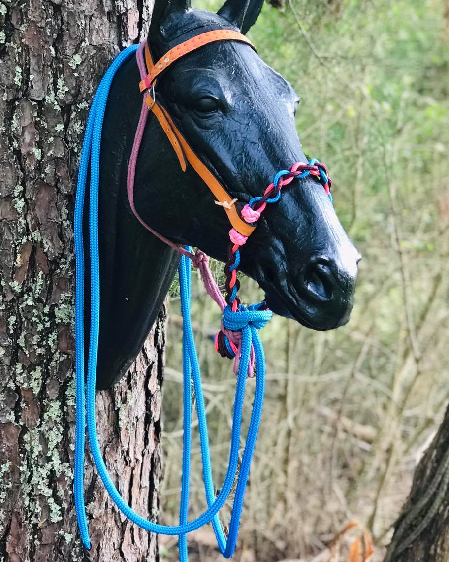 Indian Rope Bosal for Bitless Riding - The Homestead Tack Shop