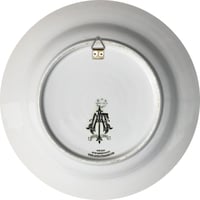 Image 3 of  Alice Falling - Vintage French Porcelain Plate - #0609