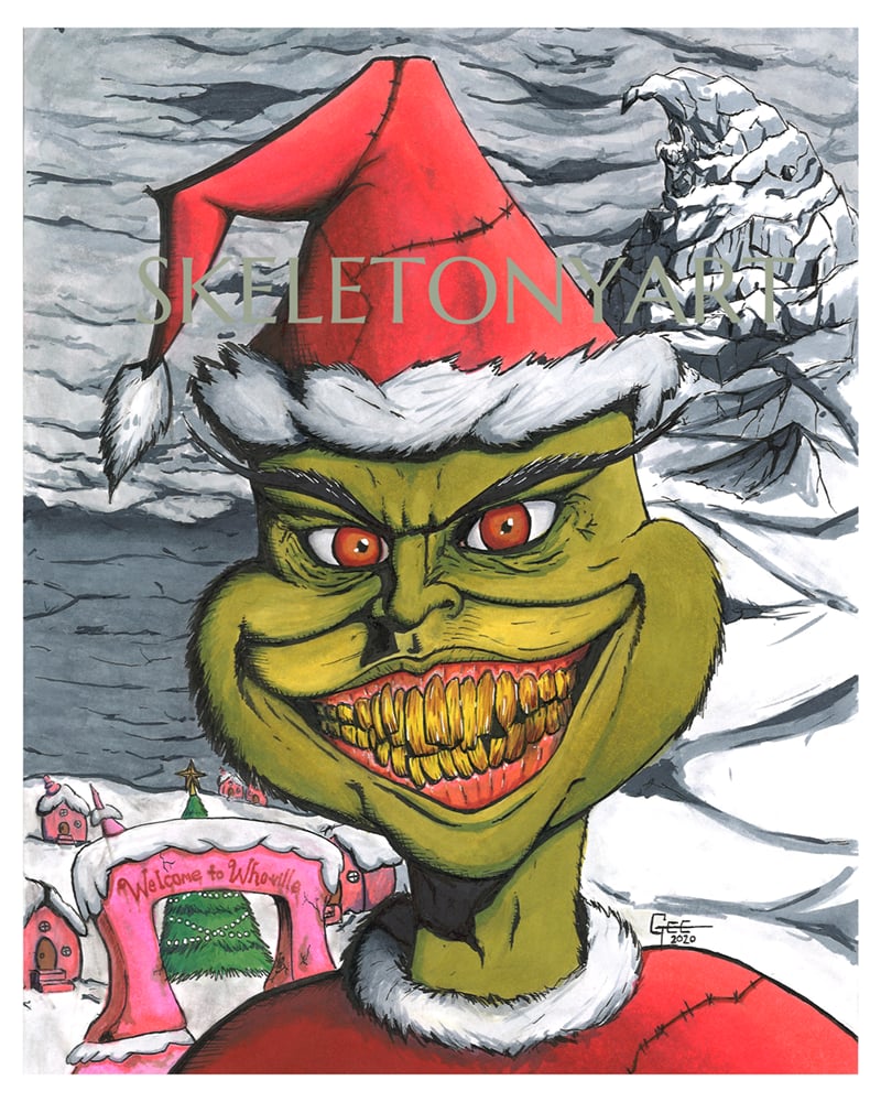 The Grinch (print)