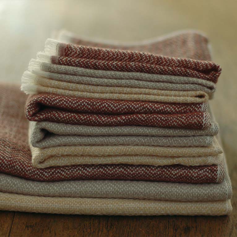 Image of Classiky - Thin Herringbone Weaving Gauze Towel